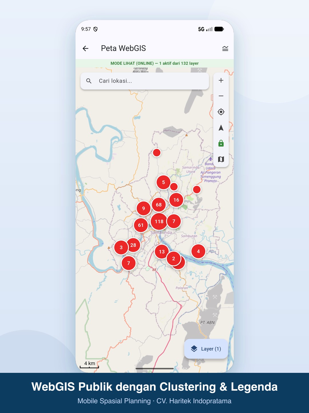 Galeri Mobile Spasial Planning — Aplikasi Lapangan Geospasial 3
