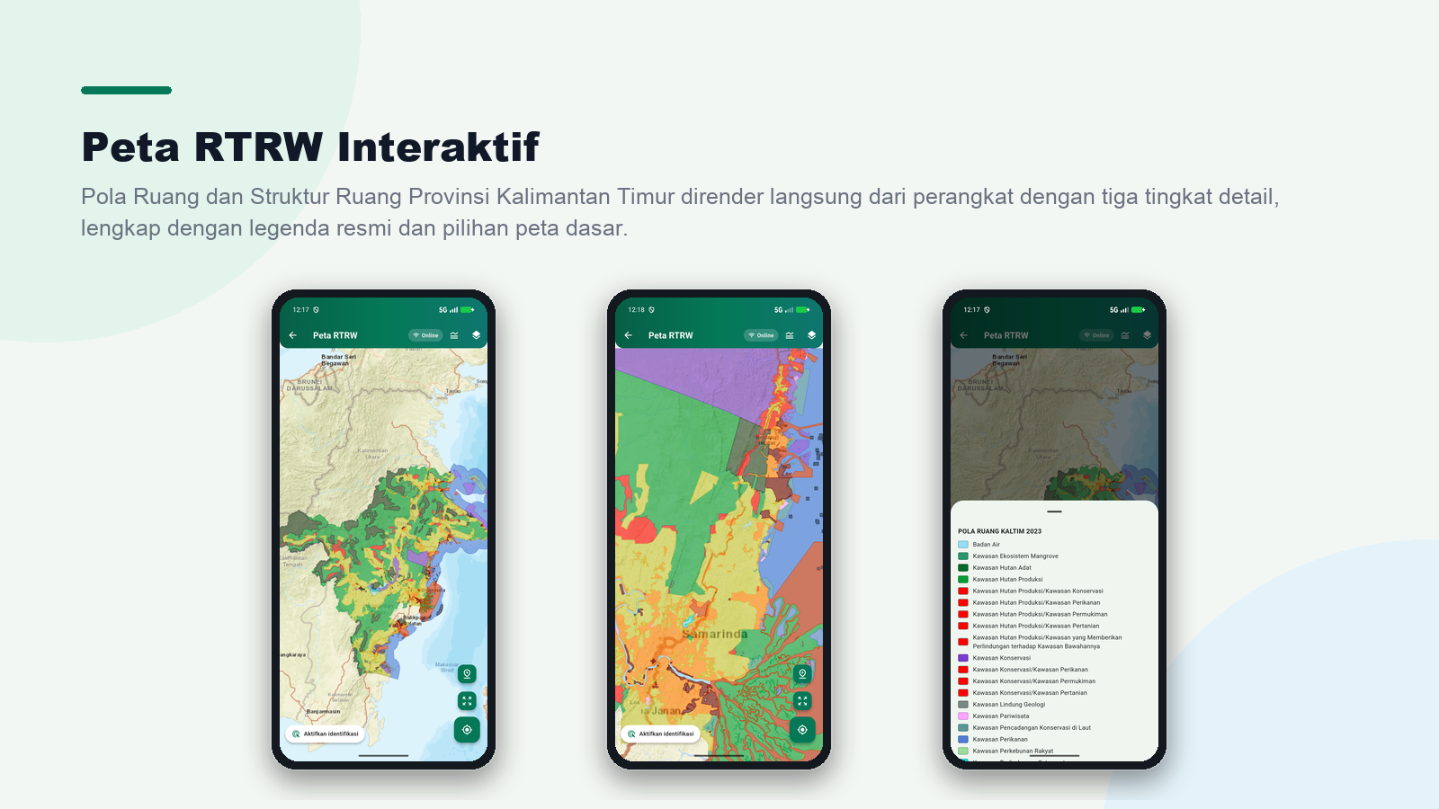 Galeri SIMTARU Mobile Aplikasi Tata Ruang Kalimantan Timur 2