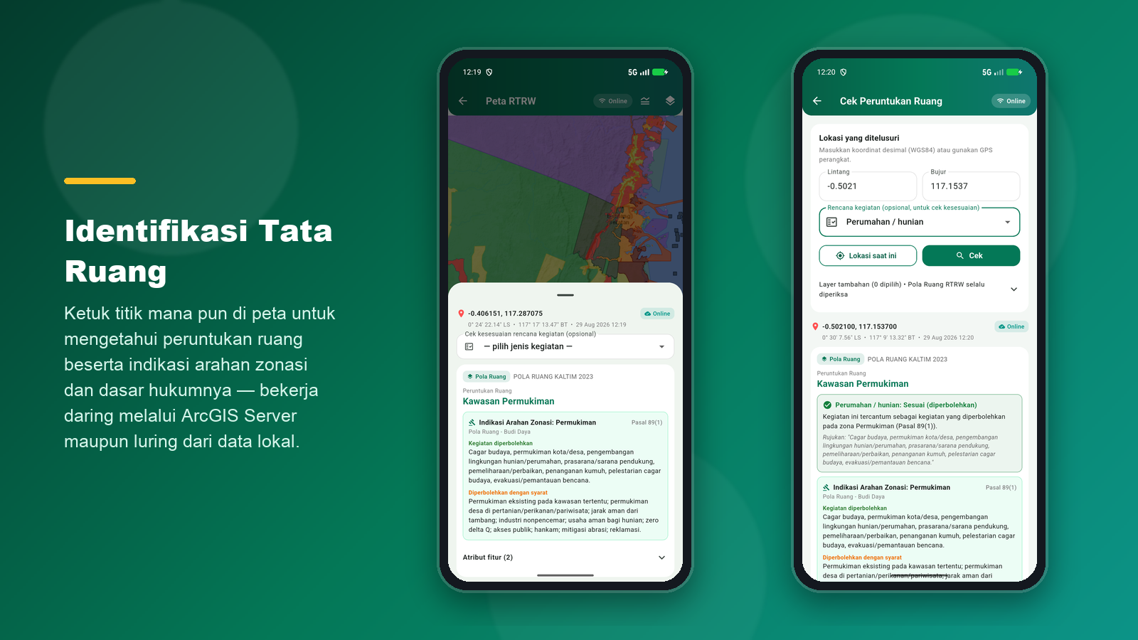 Galeri SIMTARU Mobile Aplikasi Tata Ruang Kalimantan Timur 3