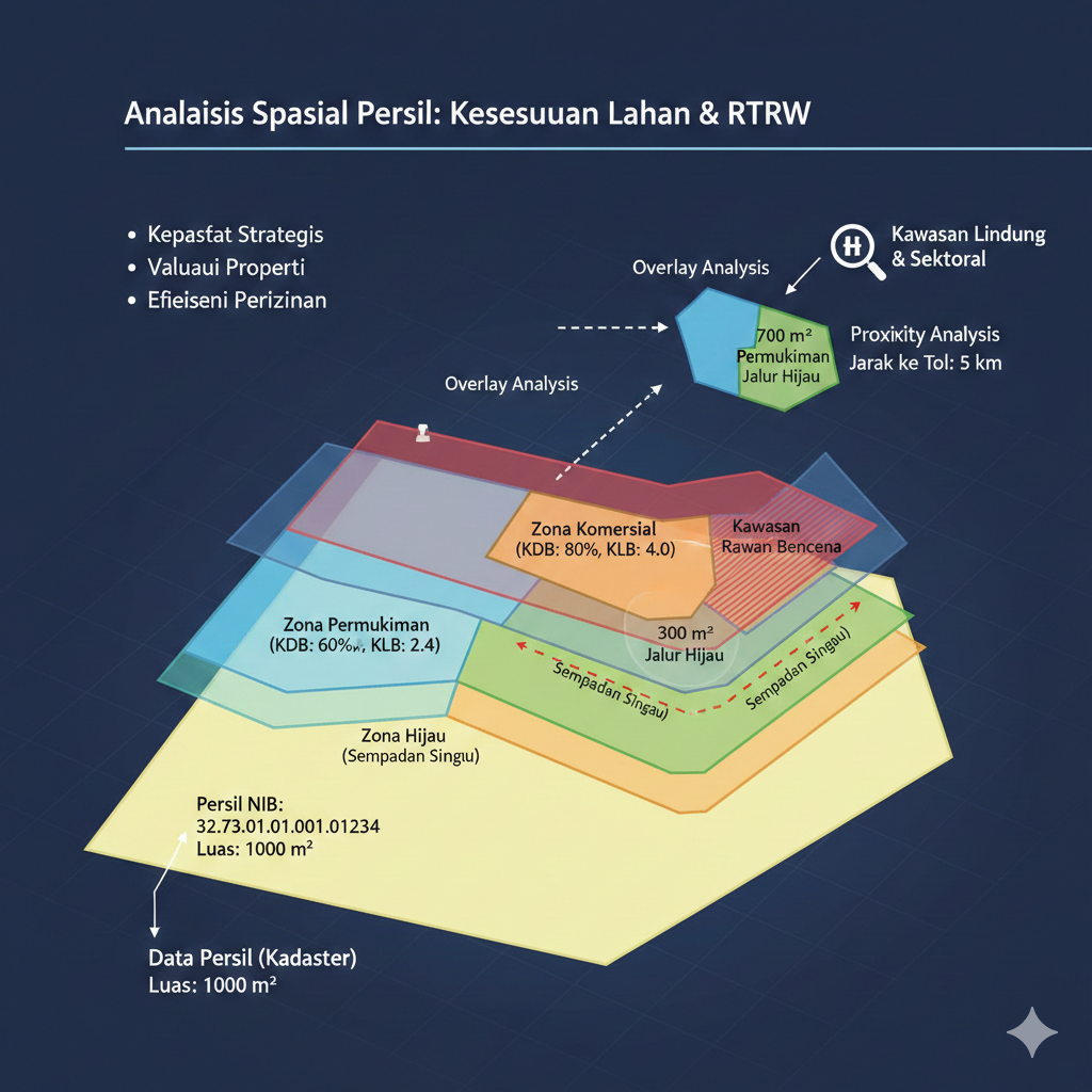 Analisis Spasial Persil: Menentukan Kesesuaian Lahan dalam Bingkai RTRW